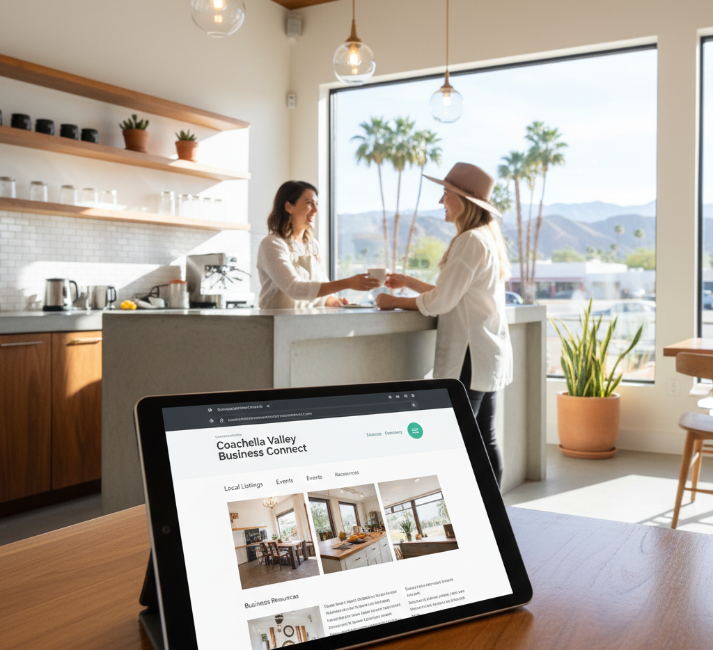 A professional e-commerce website designed for a client in Indio, CA.