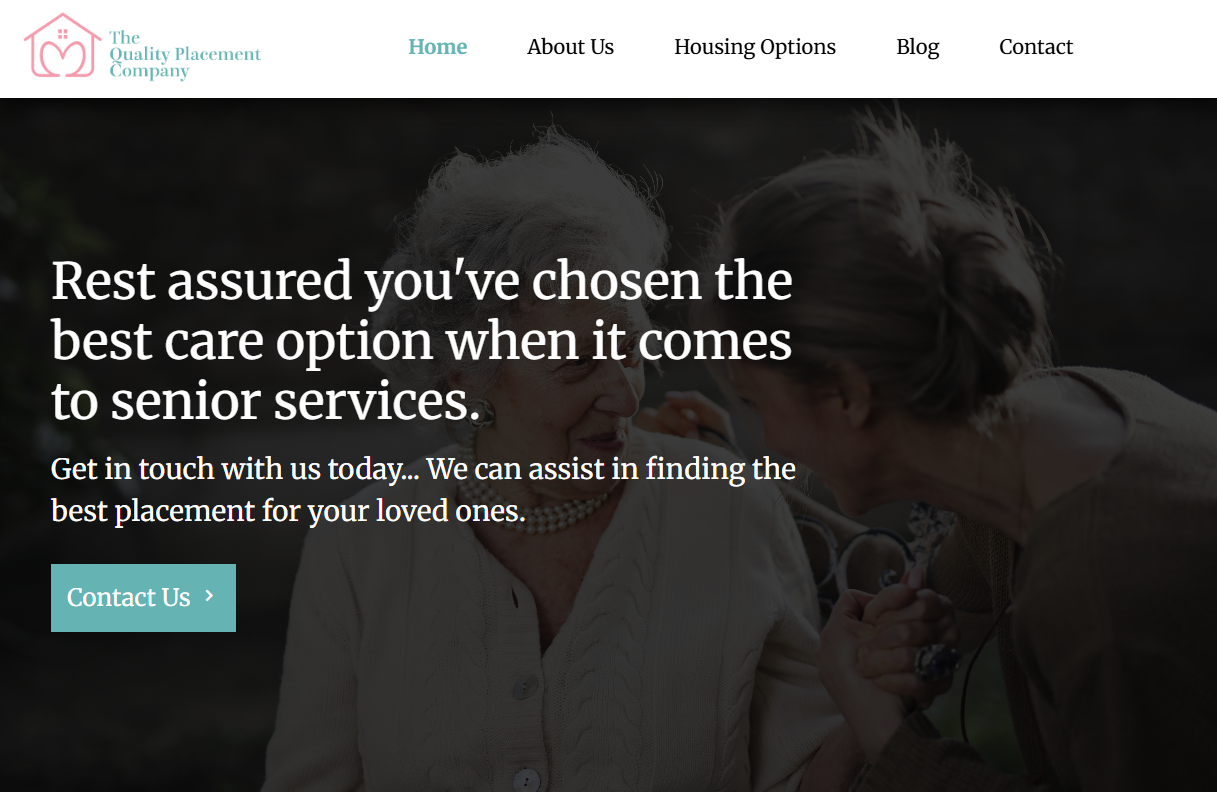 The Quality Placement Company website